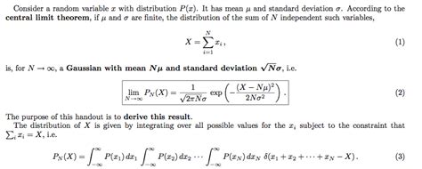 Clarifying a Step in Central Limit Theorem Derivation - Mathematics ...