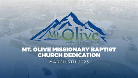 Mt. Olive Missionary Baptist Church Dedication | Baytown, Texas on Vimeo