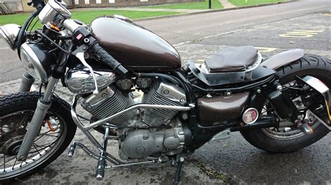Restauración de moto trasformada en bobber, para mas videos como estos dale a like y suscribete. Yamaha Virago XV 535 - Chopper Bobber Custom Cruiser