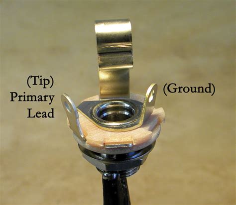 Flush Guitar Jack Wiring Diagram