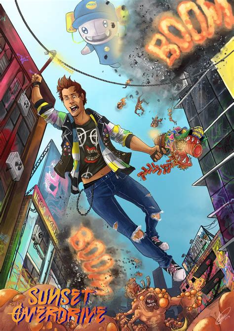Sunset Overdrive Contest Spain By Ioana Muresan On
