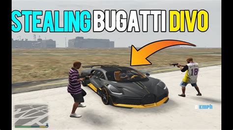 GTA5 Stealing Ballas Gang Bugatti Divo GTA5 Gameplay YouTube