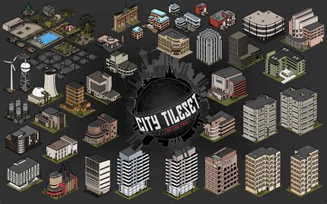 Isometric City Tileset Full Version Download By Devitant On Deviantart