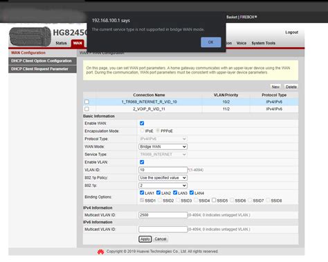 Check spelling or type a new query. I have double NAT issue,Need my HG8245Q to be in bridge ...