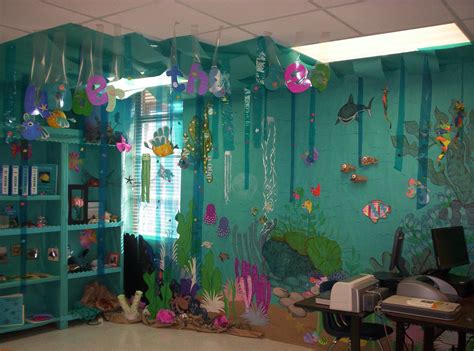 Under The Sea Classroom Theme Ocean Theme Classroom Classroom