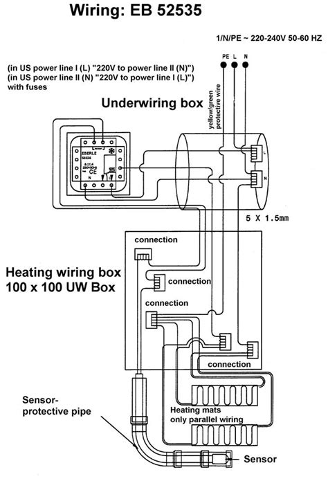 This illustration is only an example. Contactor Wiring Diagram Underfloor Heating