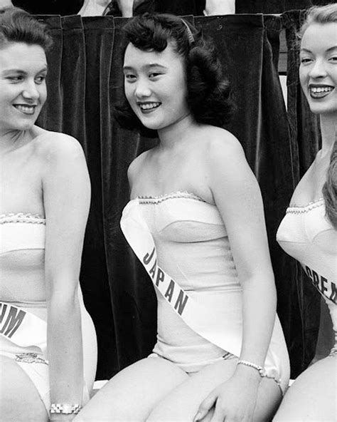 Miss Universe Pageant June 28 1952 Japan 50s 1950s Retro