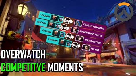 Overwatch Competitive Moments Youtube