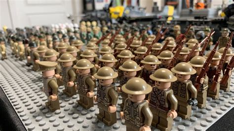 Kirpikler Pirzola Motive Lego Military Soldiers Patlamak Kirpik Şehir