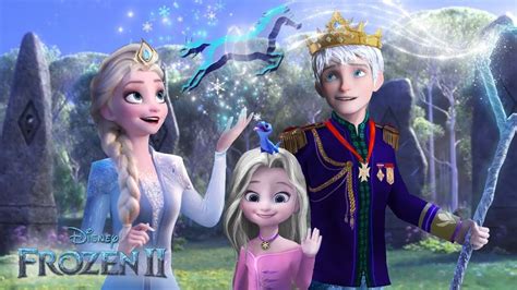 Frozen 2 Elsa And Jack Frost King And Queen Of Arendelle 💙 Disney F