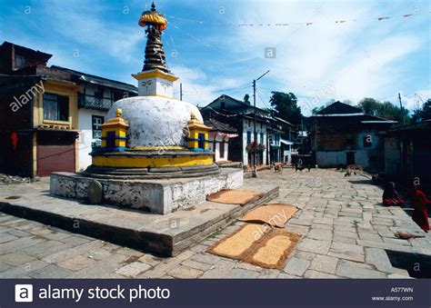 Stupa In Charikot Nepal Stock Photo Royalty Free Image 11220128 Alamy