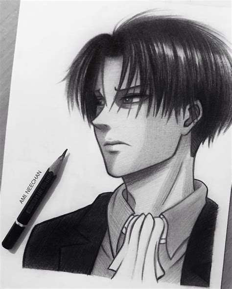 Drawings Of Levi Ackerman From Attack On Titan Beautiful Dawn Designs