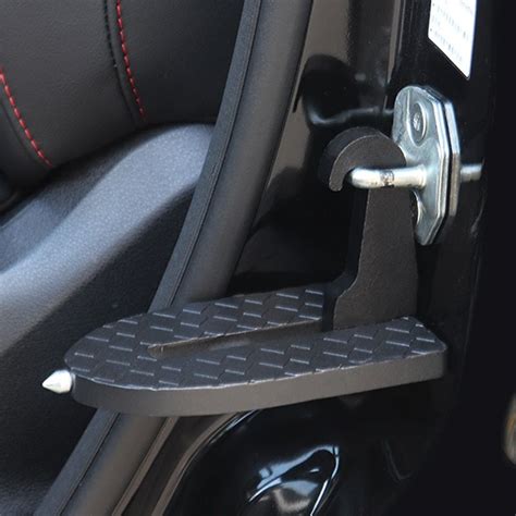 Foldable Car Door Step Pedal Universal Foot Pegs Doorstep 1pc Car