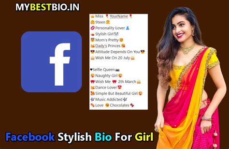 521 Best Facebook Stylish Bio For Girls Girls Facebook Bio Style