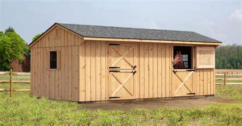 Prefab Wood Barns Prices And Advantages Of Popular Wooden Horse Barns