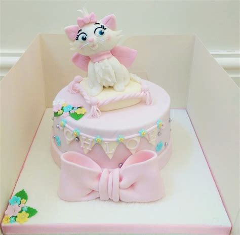 Marie From Aristocats Cake Kitten Birthday Party Birthday Cake For Cat