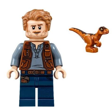 Lego Jurassic World Fallen Kingdom Minifigure Owen Grady Chris Pratt 75928 75930