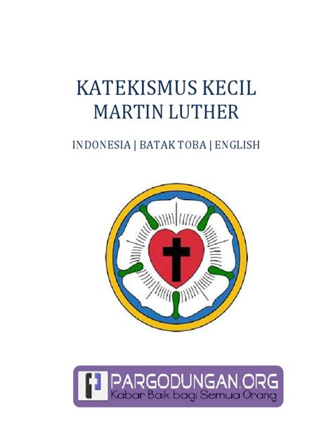 Katekhismus Kecil Martin Luther Multi Bahasa Pdf