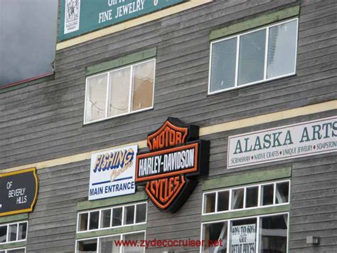 010 Carnival Spirit Alaska Ketchikan Harley Davidson Shop