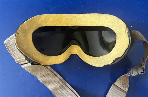 naval aviator s flying goggles rochester optical ebay