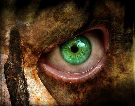 Scary Green Eye Znn2010 Flickr