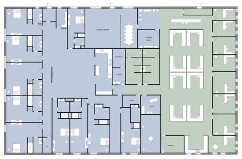 Free Editable Hospital Floor Plan Examples Templates Edrawmax