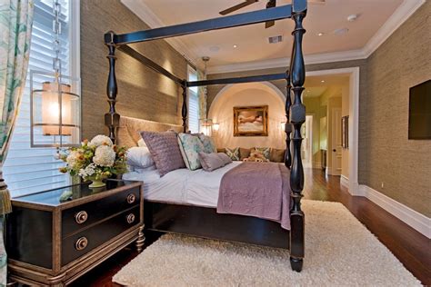 A thoughtful bedroom wallpaper idea could be just whether your style is shabby chic or contemporary glam, choose a wallpaper that sets the tone for. Contemporary Master Bedroom with Crown molding by Jere ...