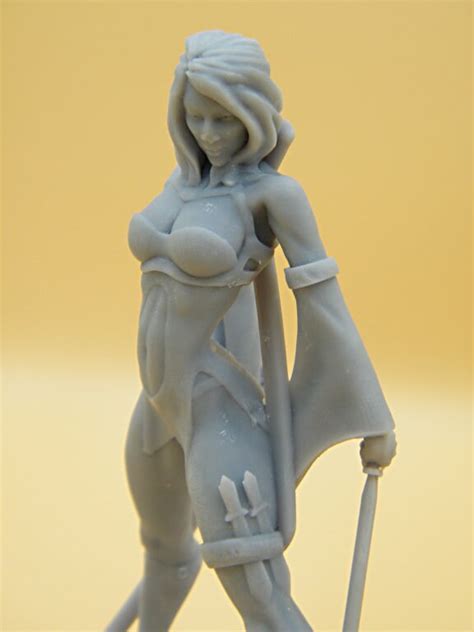 45 115 Mm Resin Figure Model Of Sexy Girl With Two Etsy