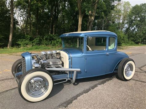 Ford Model A Window Coupe Hot Street Rat Rod Chevy Small Block