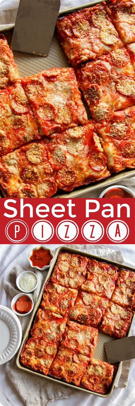 Sheet Pan Pizza Red Star Yeast Recipe Pan Pizza Sheet Pan Pizza