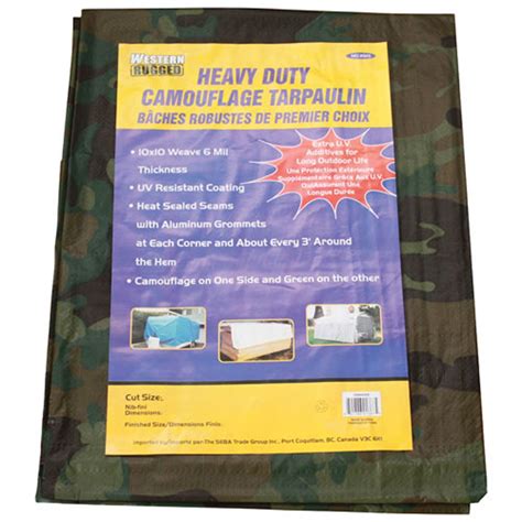 Western Rugged Camouflage Tarp Gorilla Surplus