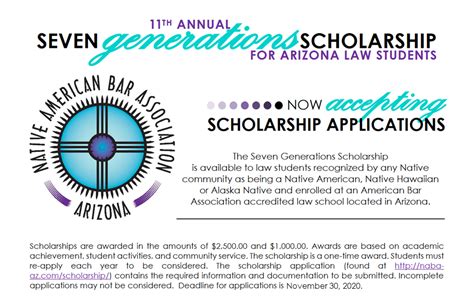 scholarships native american bar association of arizona