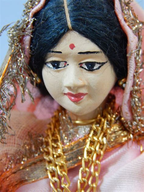 Outstanding Handmade Vintage East Indian Doll Beautifully Etsy