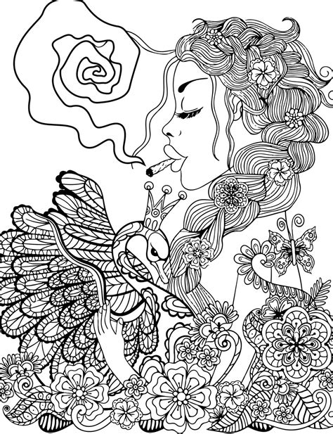 Digital Adult Coloring Pages Etsy