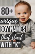 Unique Baby Boy Names That Start With K | 2023 The Mommyhood Club