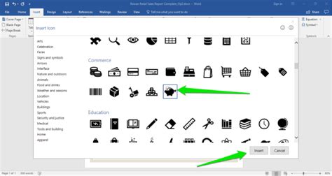 Icons In Word Computer Applications For Managers