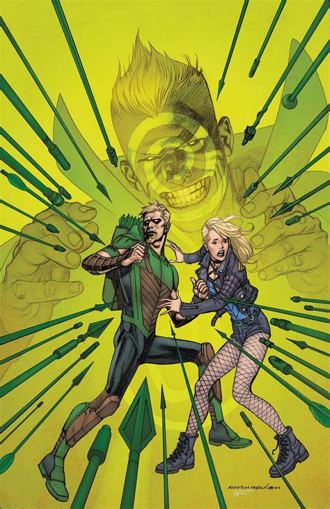 Green Arrow Black Canary Superhero Characters Comic Book Characters