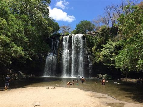 Llanos De Cortez Waterfall Area De Conservacion Guanacaste Costa Rica