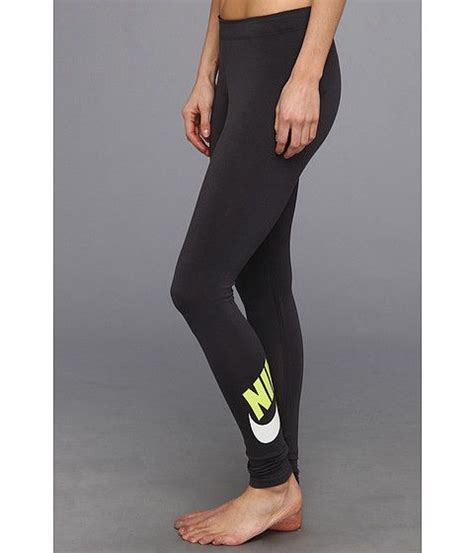 Nike Leg A See Logo Legging Anthracitevolt Free Shipping