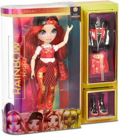 Best Buy Rainbow High Fashion Doll Ruby Anderson 569619