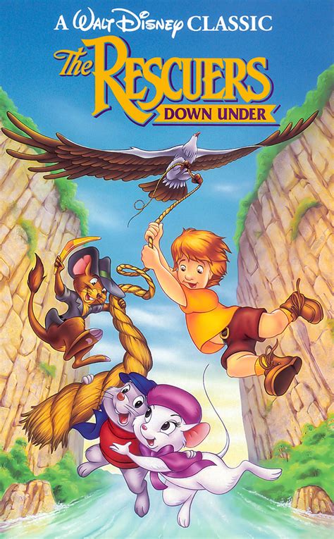 Image The Rescuers Down Under Cover Disney Wiki Fandom