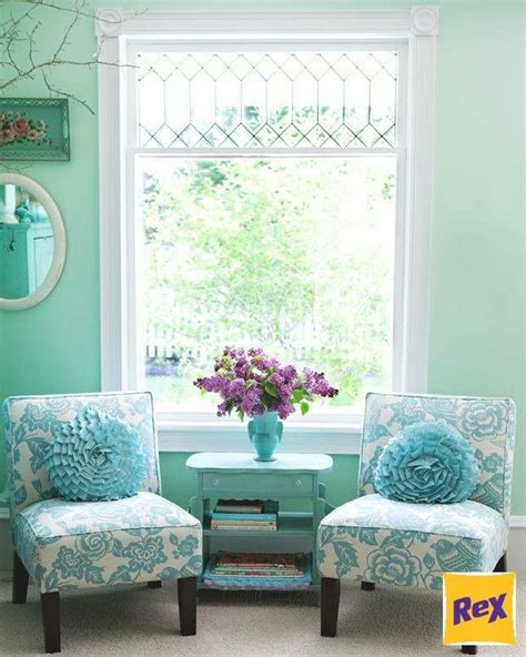 Aqua Un Color Tendencia Living Room Turquoise Living Room Decor