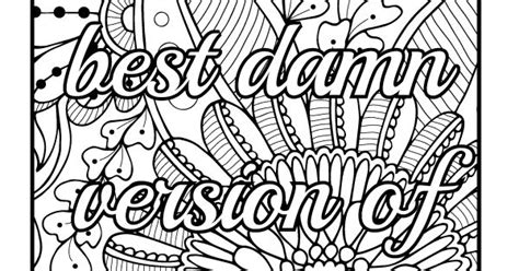 Be F Cking Awesome And Color An Adult Coloring Book With Motivational Swear Word