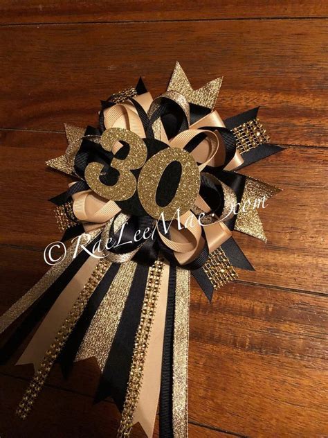 Birthday Corsagebirthday Party Corsageyou Choose What Colors Etsy