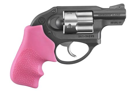 Ruger Lcr 38 Special Double Action Revolver With Pink Grips Sportsman