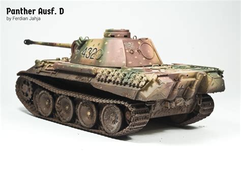 Watch the full video | create gif from this video. Tamiya 1:35 Panther Ausf. D - 4 hours assembly in 2020 ...