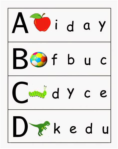 Kindergarten Worksheets Match Upper Case And Lower Case Letters 1