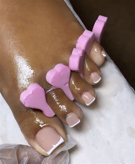 Ofcourseicare In Pink Toe Nails Gel Toe Nails Acrylic Toe Nails