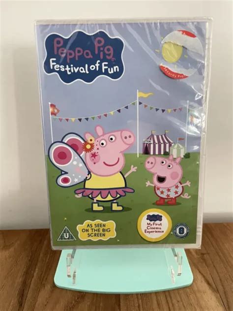 Peppa Pig Festival Of Fun Dvd New Sealed Free Pandp £495