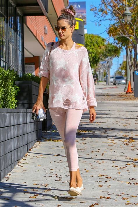 Alessandra Ambrosio Outside A Pilates Class In Los Angeles Top 10 Ranker